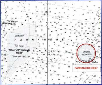 Parramore Reef Chart